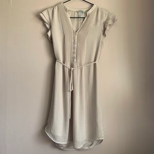 H&M Light Cream Dress